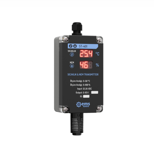 ST-4XX Göstergeli Sıcaklık & Nem Transmitteri