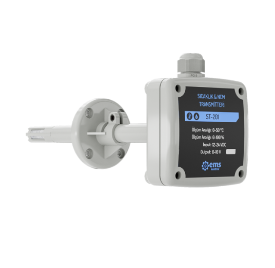 ST-2XX Kanal Tipi Sıcaklık & Nem Transmitteri