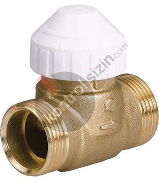 WT-213112P / DN15 İki Yollu Dişli Fan-Coil Vana Gövdesi