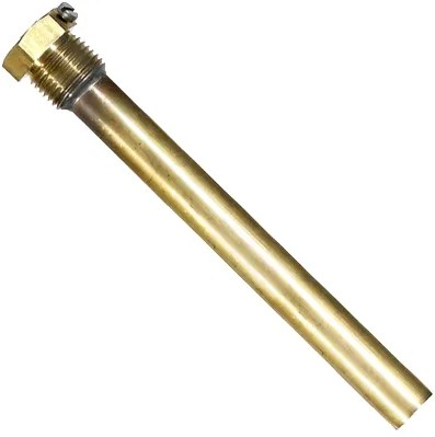 WB300 Honeywell Daldırma Kovanı 300mm (Brass Immersion Well)